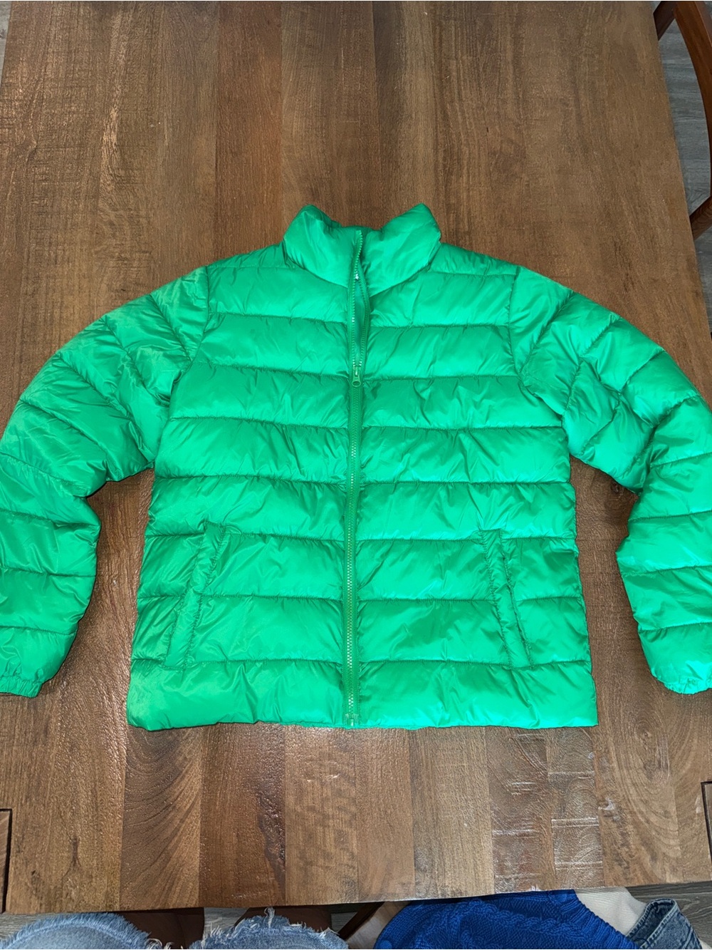 Nordstrom Bright Green Puffer Jacket